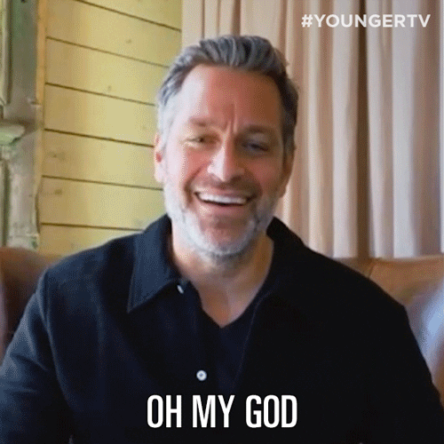 Oh My God Omg GIF by YoungerTV