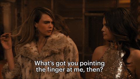 Suspicious Cara Delevingne GIF by HULU - Find & Share on GIPHY