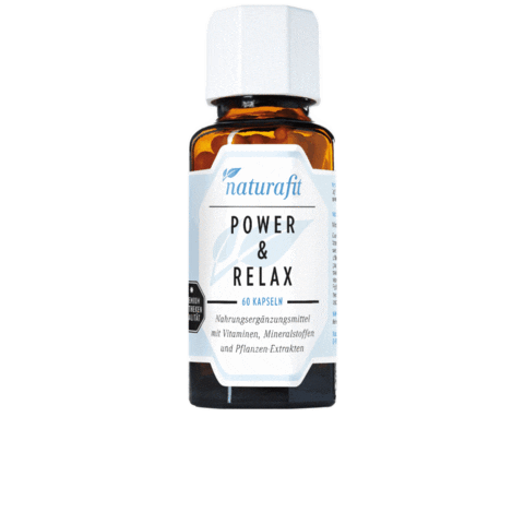 Power Relax Sticker by naturafit