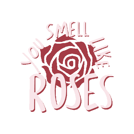 Rose Breakfast Sticker by Mad Bagel