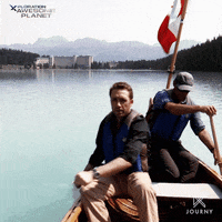 Lake Louise Rowing GIF by Ovation TV