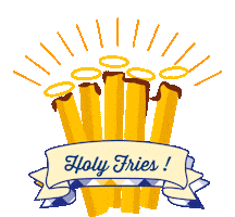 Fries Sticker by Maison de la Poutine