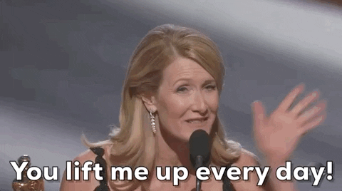 Laura Dern Oscars GIF by The Academy Awards - Find & Share on GIPHY