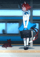 girl neko GIF