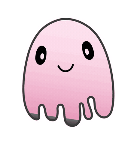 Ghost Flying Sticker