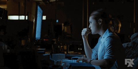 Writing Working Late GIF by Cake FX - Find & Share on GIPHY