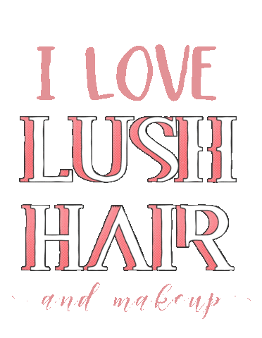 Lush Hair Sticker