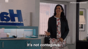 Nicole Power Germs GIF by Kim's Convenience