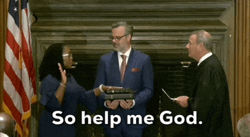 Swearing In Supreme Court GIF by GIPHY News
