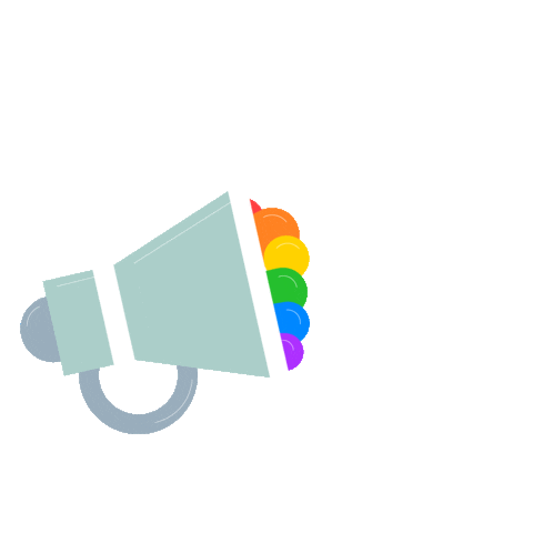 Gay Pride Rainbow Sticker by BeautyPro