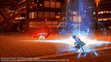 Video Game Fighting GIF by Demon Slayer: The Hinokami Chronicles 2