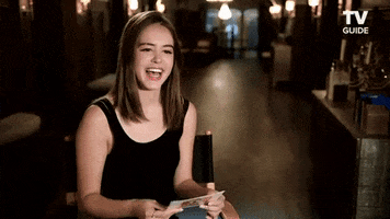 tvguide happy excited snap hell yeah GIF