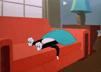 falling asleep at work gif