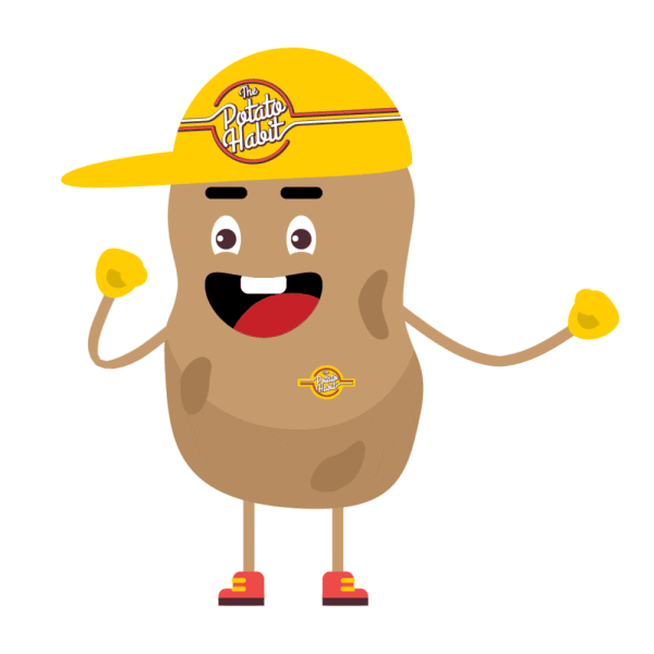 Potato Fries Sticker by ThePotatoHabit_BN