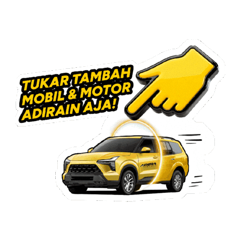 Motor Mobil Sticker by Adira Finance