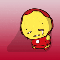Sad Iron Man GIF