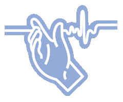 Life Hand Sticker by Dotface