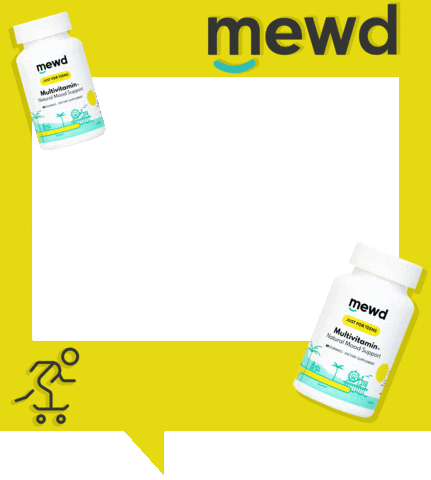 Mewd Vitamins Sticker