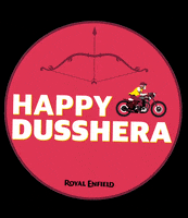 Dusshera Happy Dussehra GIF by Royal Enfield