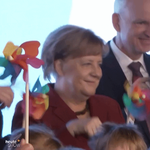 Fail Angela Merkel GIF by ZDF heute-show