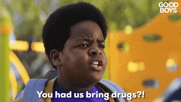 Keith L Williams You Had Us Bring Drugs GIF by Good Boys