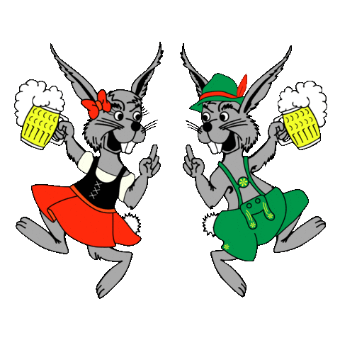 CV De Kaninefaaten Sticker