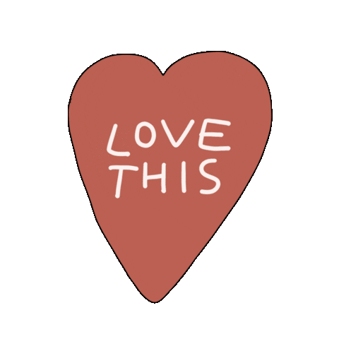 Heart Love This Sticker