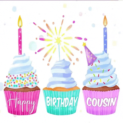Happy Birthday Cousin GIF