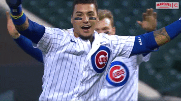 Happy Baseball GIF by Marquee Sports Network