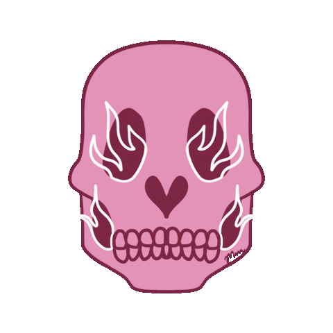 Skull Sticker