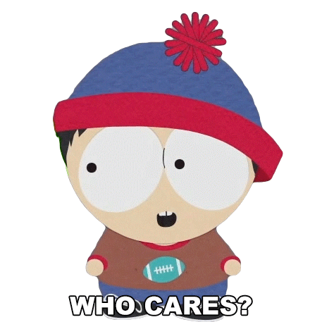 Stan Marsh Whatever Sticker by South Park