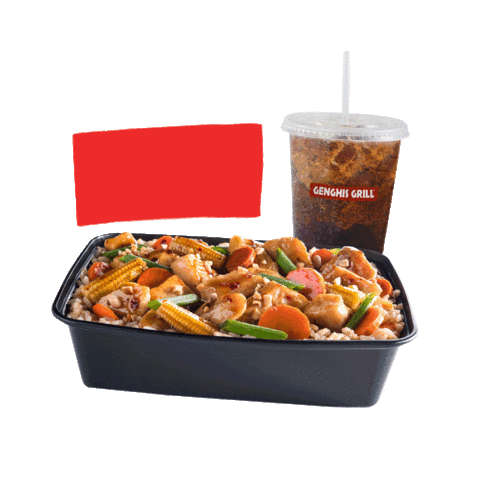 Genghis Grill Sticker