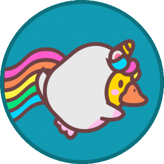 FOMO Duck Sticker