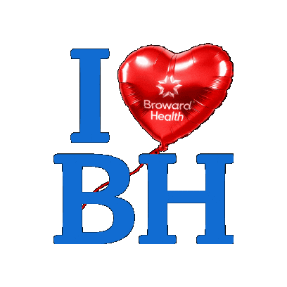 Heart Health Hearts Sticker by Broward Health