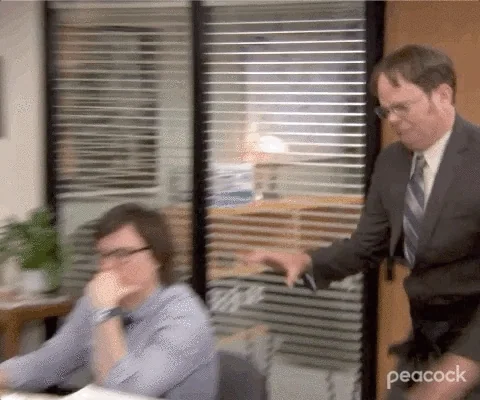 Excited Season 9 GIF by The Office