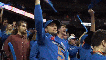 March Madness Basketball GIF by Boise State University