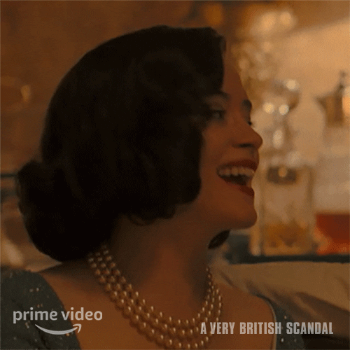 Claire Foy Lol GIF by Amazon Prime Video