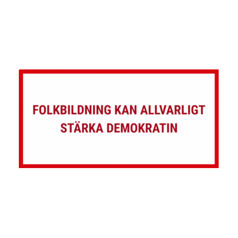 Folkbildning Sticker by ABF