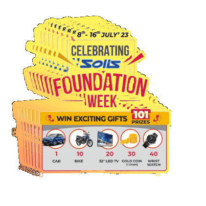Foundation Week Sticker by Solis Tractors India