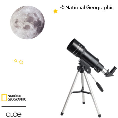 Telescope Nationalgeographic Sticker by Cloe MX