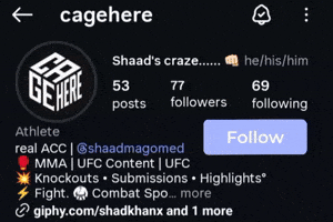 Khabib Nurmagomedov Profile GIF