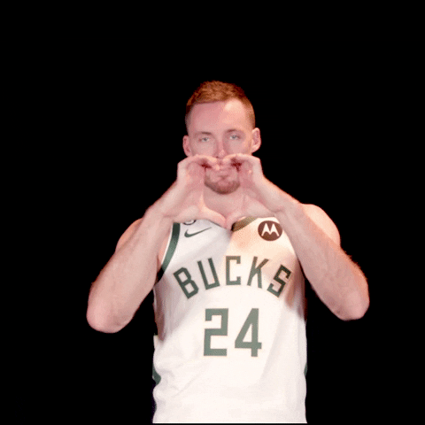 I Love You Sport GIF by Milwaukee Bucks