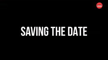 Save The Date Wedding GIF by BuzzFeed