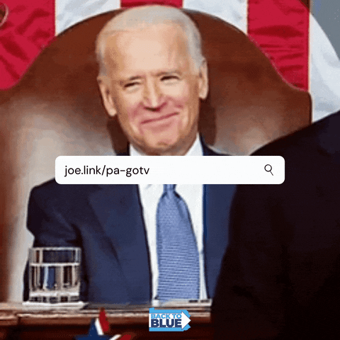 Joe Biden Vote GIF by Back To Blue PA