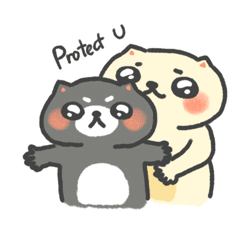 Shield Protect Sticker