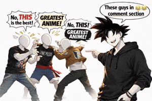 One Piece Goku Meme GIF