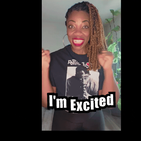 Excited Hooray GIF by Kala Simmons