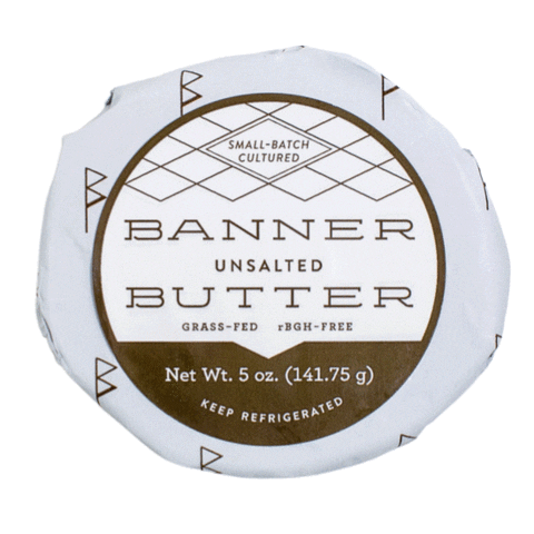Banner Butter Sticker