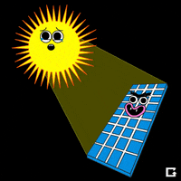 solar panels GIF by gifnews