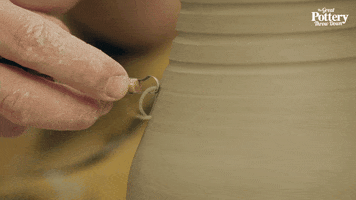 Loop Satisfying GIF by The Great Pottery Throw Down